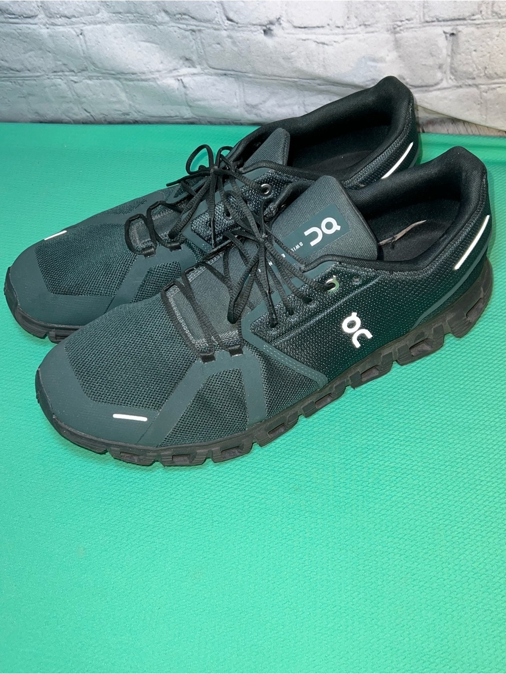 On Cloud Speedboard Athletic Running Shoes Forest Green Black Men’s Size 15